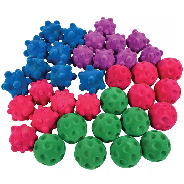 64 | Mini Fidget Balls 2.5" - Assorted (One Per Purchase)