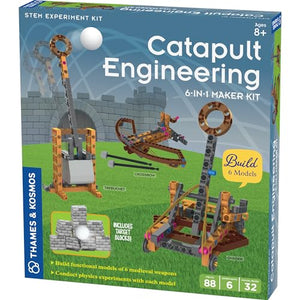 Thames & Kosmos - 550056 | Catapult Engineering: 6-in1 Maker Kit