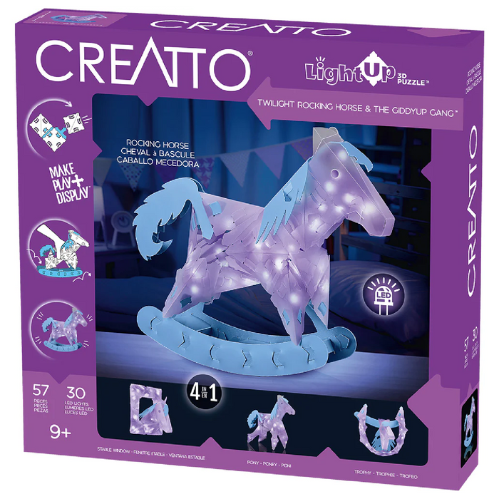 37 | Creatto: Twilight Rocking Horse & The Giddyup Gang 3D Puzzle
