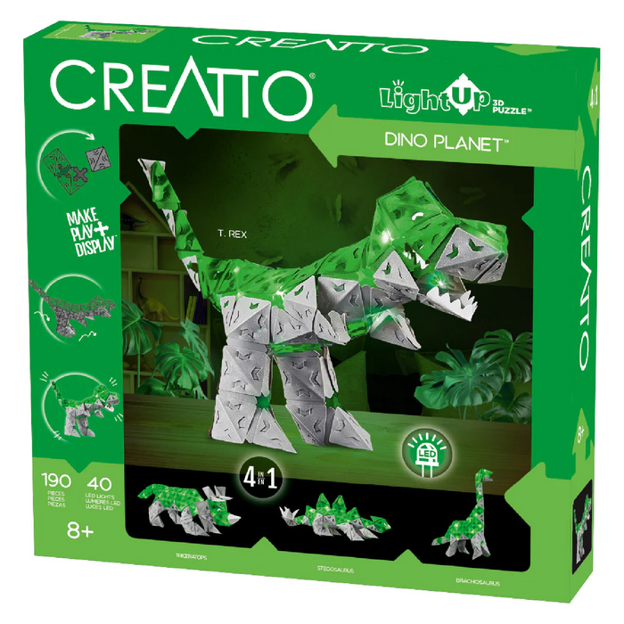 4 | Creatto: Dino Planet 3D Puzzle