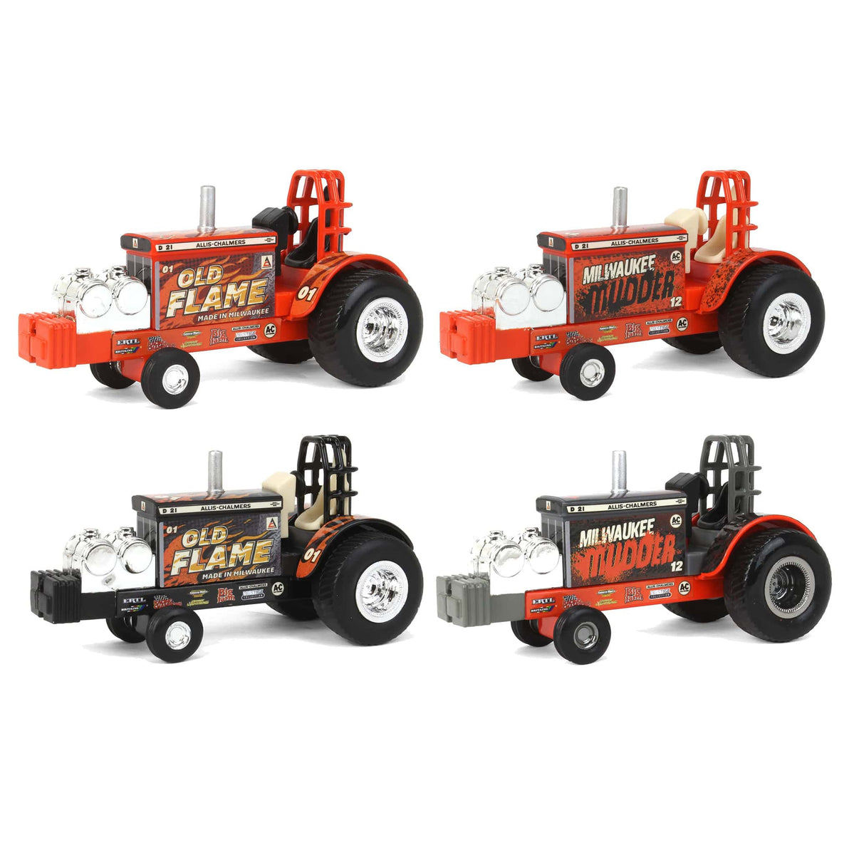 Tomy - 37958 | Allis Chalmers 1/64 Pulling Tractor - Asst. (One
