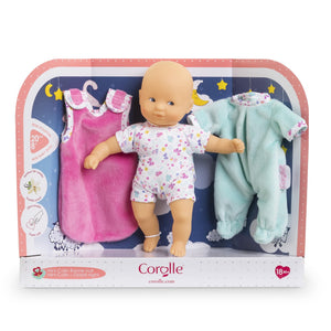 Corolle - 120300 | Mini Baby Calin - Good Night Set 8"