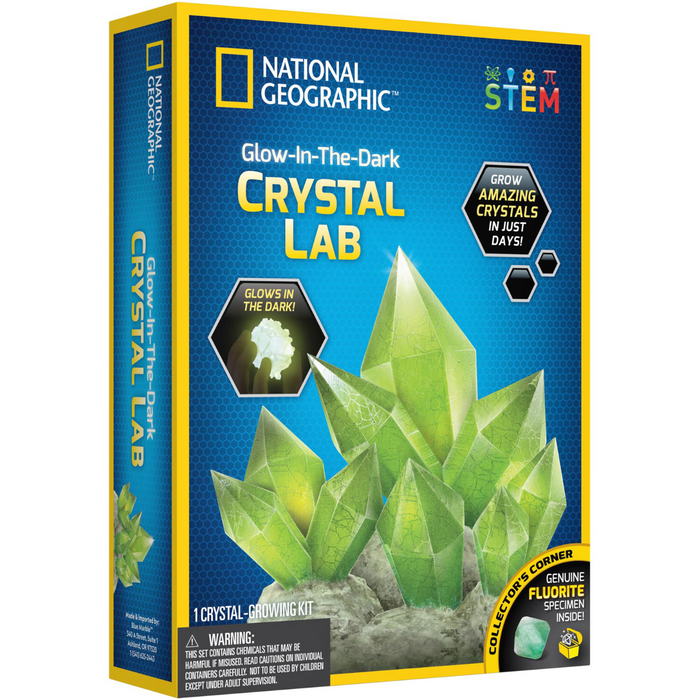 6 | Glow-in-the-Dark Crystal Lab
