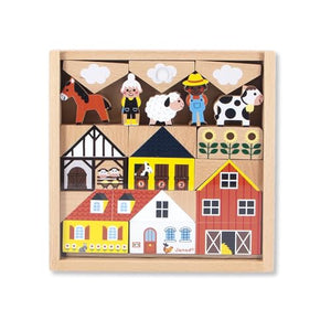 Janod - J05937 | Cross Roads: Countryside Blocks