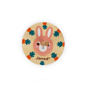Janod - 04032 | Spinning Top (Assorted Styles, One Per Purchase)