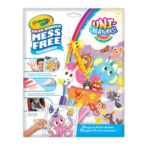 8 | Mess Free Colouring: Uni-Creatures