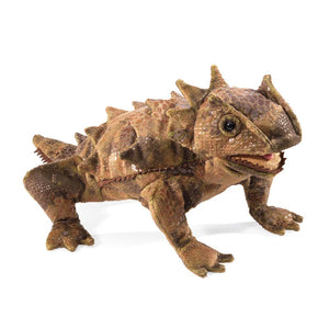Folkmanis Puppets - 3225 | Horned Lizard Puppet