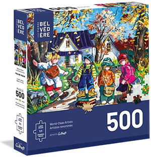 Pierre Belvedere - 670565 | P. Paquin: Back to School 500 Piece Puzzle