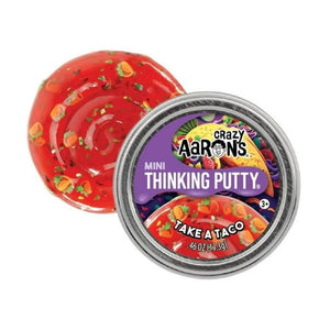 Crazy Aaron's Thinking Putty - TC003 | Crazy Aaron's - Mini Take A Taco Thinking Putty