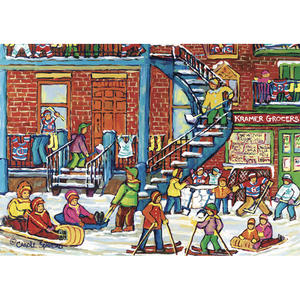 Trefl - 670176 | Winter Fun After the Snow by: C.Spandeau (1000 Piece Puzzle)