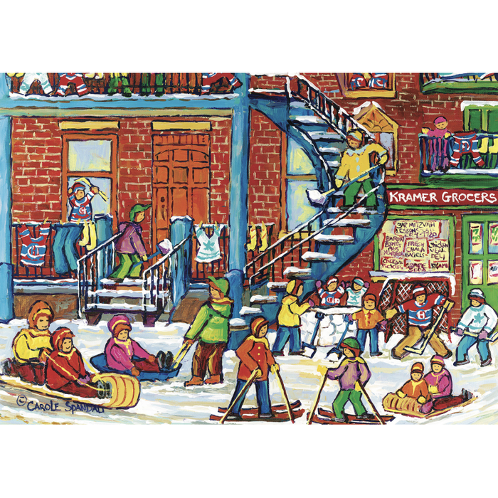 1 | Winter Fun After the Snow by C.Spandeau - 1000 PC Puzzle