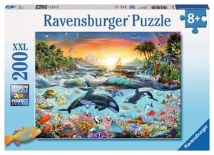 Ravensburger 200 Pieces Puzzle Orca Paradise - 12804