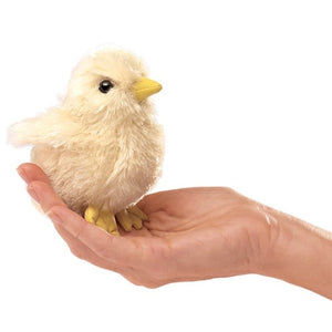 Folkmanis Puppets - 2721 | Mini Chick Finger Puppet