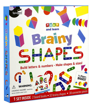 Spice Box Play & Learn Brainy Shapes - 24151