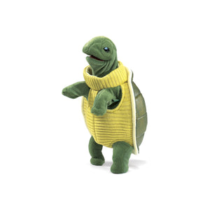 Folkmanis Puppets - 2881 | Turtleneck Turtle Puppet
