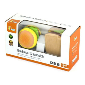VIGA - 508104 | Wooden Hamburger & Sandwich