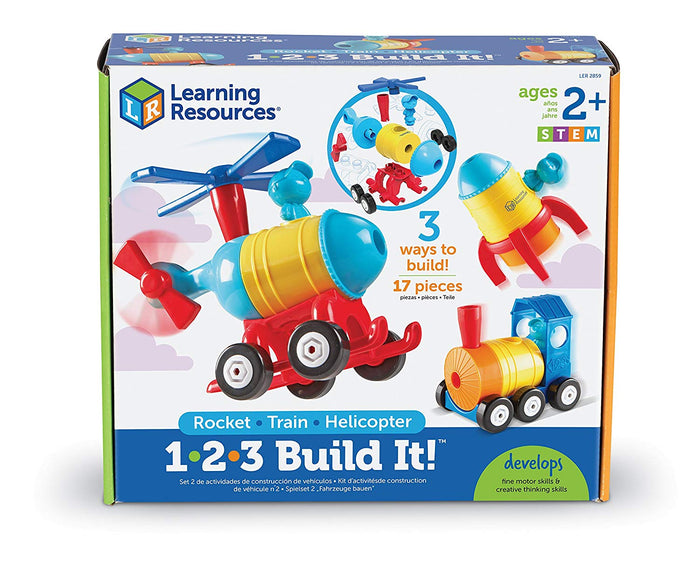 4 | 1-2-3 Build It!: Rocket, Train, Helicopter