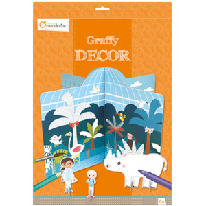 Avenue Mandarine - GY067 | Graffy Decor: Zoological Garden
