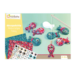 Avenue Mandarine - AMKC041 | Creative Box: Decopatch Fishing