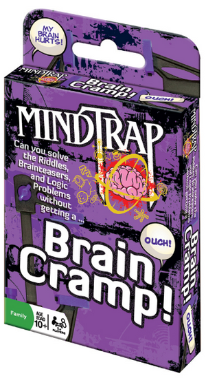 Outset Media - 37056 | Mindtrap: Brain Cramp Card Game