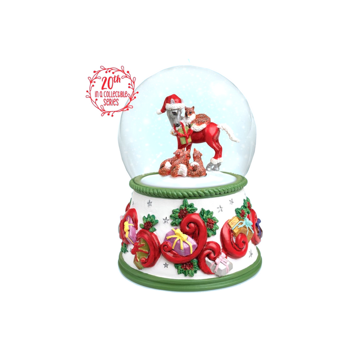 4 | Musical Snow Globe - Forest Friends