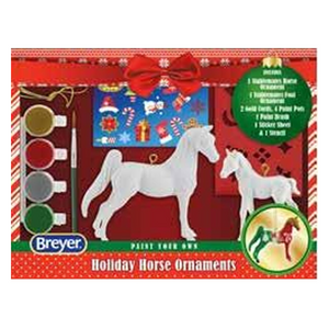 Breyer - 700721 | Preorder - Paint Your Own Ornaments Craft Kit