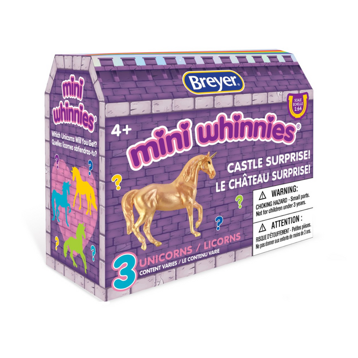 Breyer - 7848 | Mini Whinnies Unicorn Suprise Castle