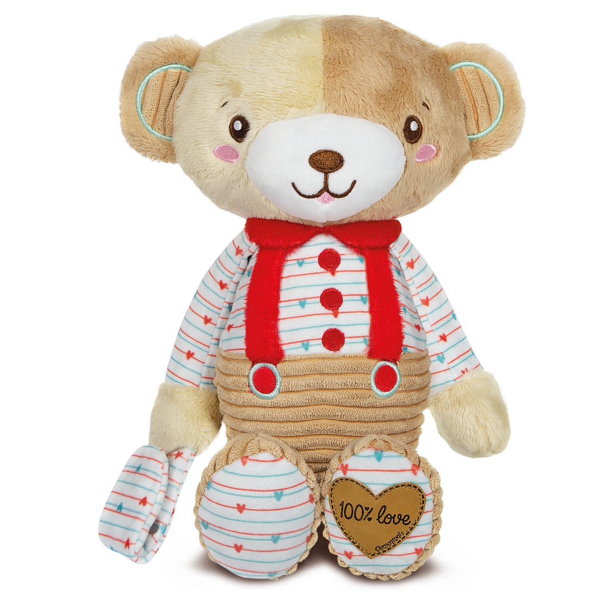 Clementoni - 17418 | Plush: Bob the Bear – Castle Toys