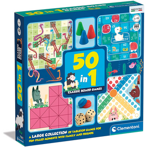 Clementoni - 61517 | 50 Games in 1