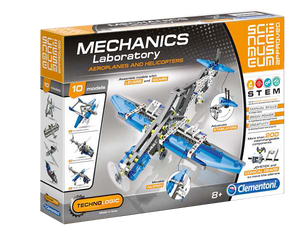 Clementoni - 750283 | Mechanical Lab: Planes-Helicopter