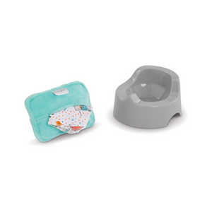 Corolle - 110750 | Turquoise Potty & Wipe
