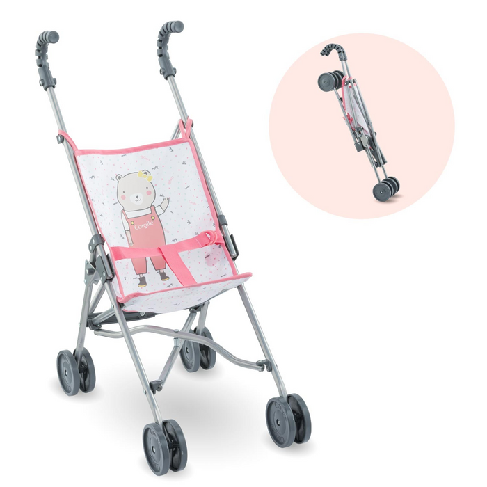 Corolle - 140720 | Umbrella Stroller Pink - 14"/17"