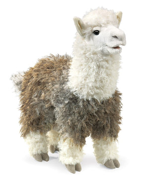 Folkmanis Puppets - 2953 | Alpaca Puppet