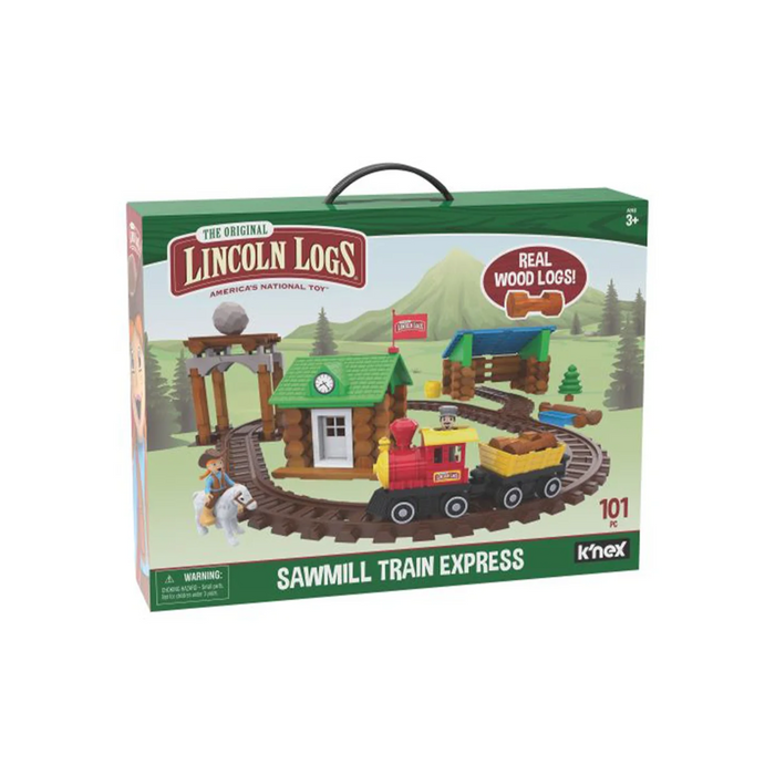 2 | Lincoln Logs Sawmill Train (101PC)