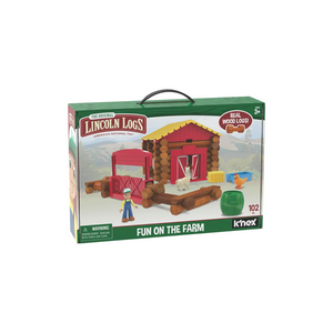 K'NEX - 00858 | Lincoln Logs Fun on the Farm (102PC)