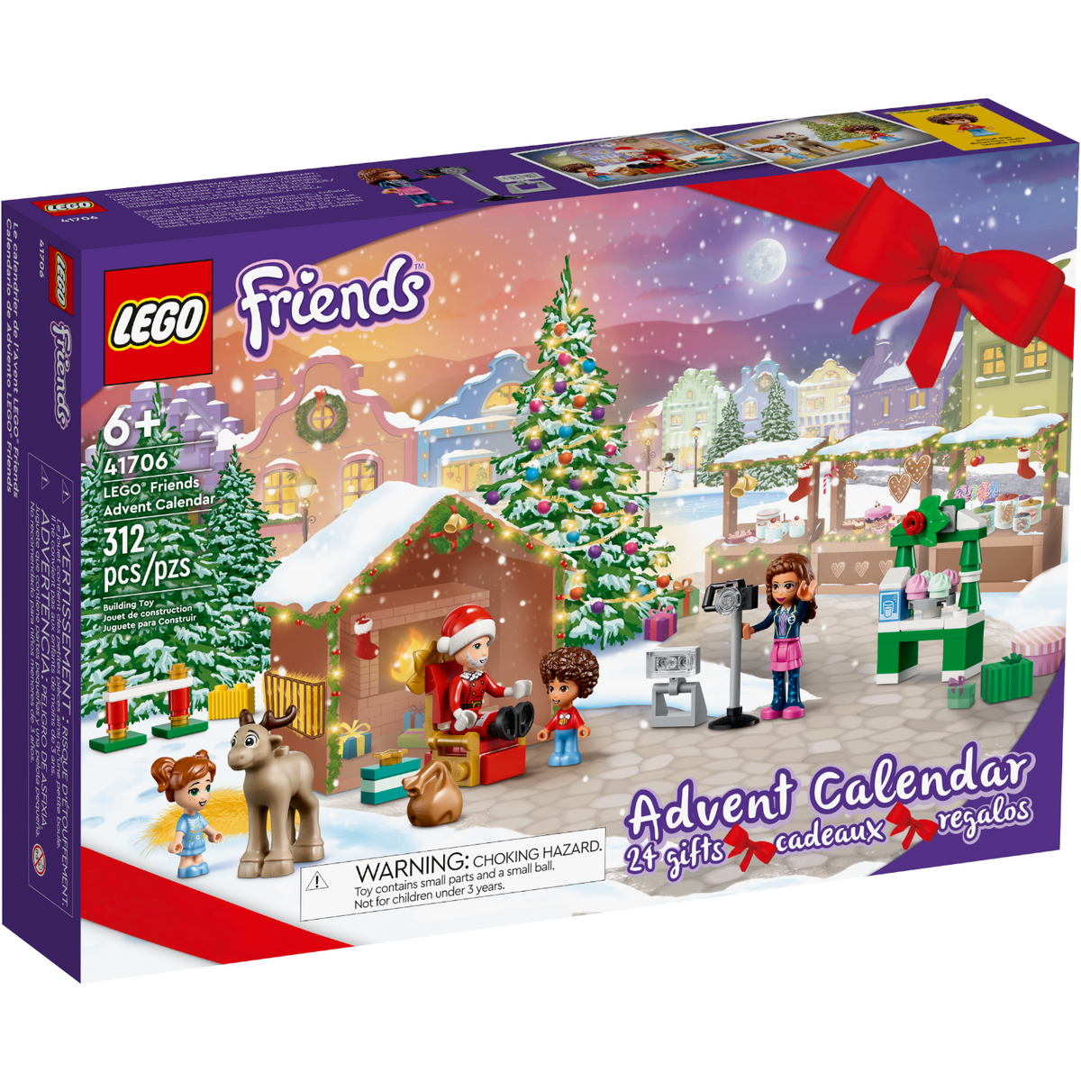 LEGO 41706 Lego Friends Advent Calendar Castle Toys