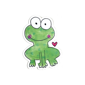 Laura Kelly Designs - ST-FROG-L | Vinyl Sticker - Frog