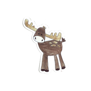 Laura Kelly Designs - ST-MOOSE-L | Vinyl Sticker - Moose