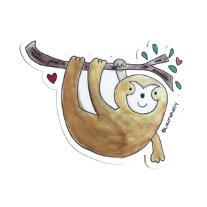 Laura Kelly Designs - ST-SLOTH-L | Vinyl Sticker - Sloth