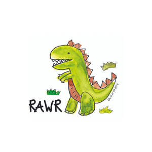 Laura Kelly Designs - ST-TREX-L | Vinyl Sticker - T-Rex