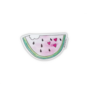Laura Kelly Designs - ST-WATERMELON-L | Vinyl Sticker - Watermelon