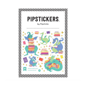 Pipsticks - AS004092 | Sticker: Dragon My Books Along