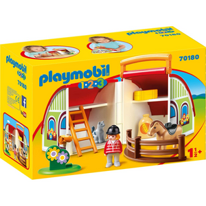 Playmobil - 70180 | 1-2-3 My Take Along Farm