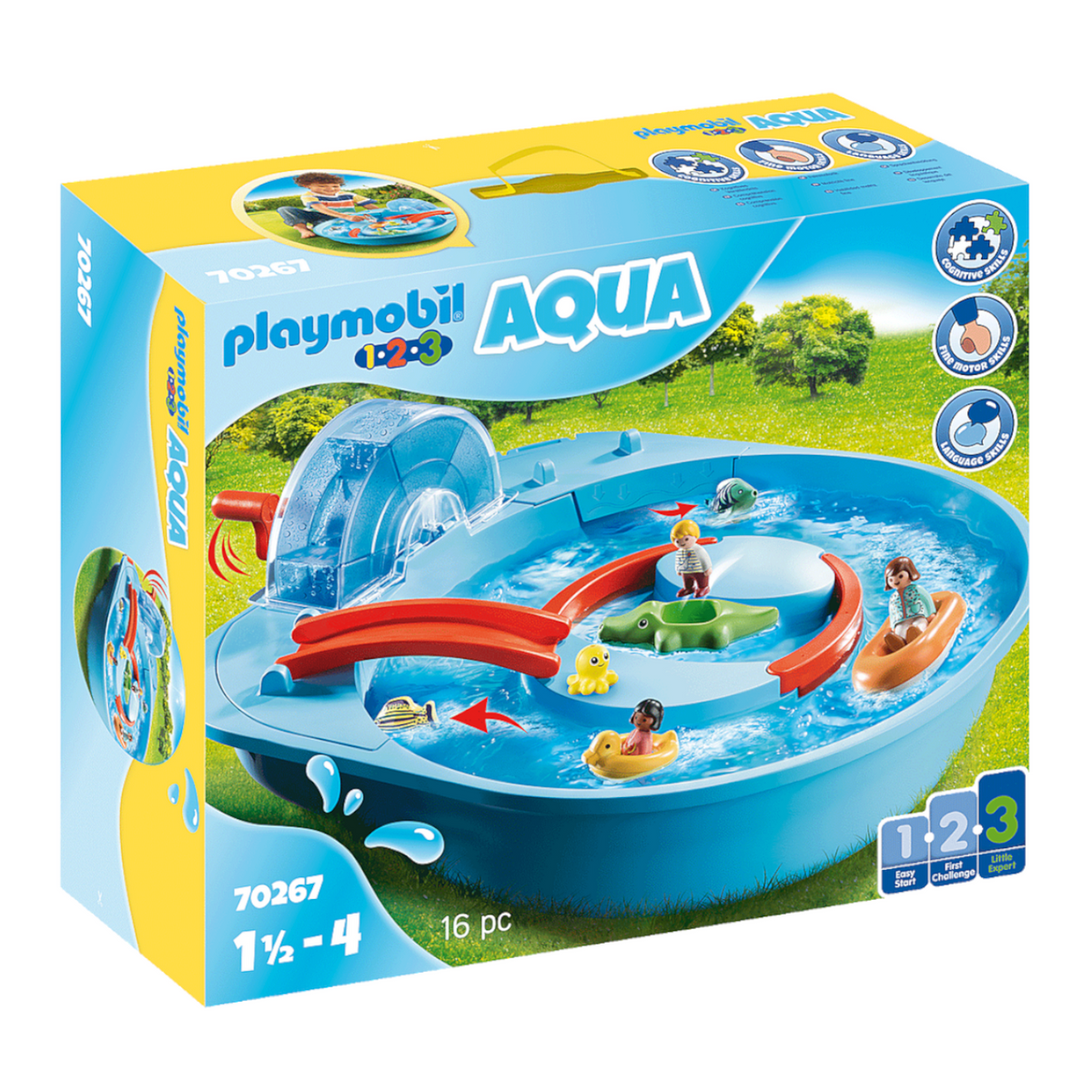 Playmobil - 70267 | 1-2-3 Aqua: Splish Splash Water Park – Castle Toys