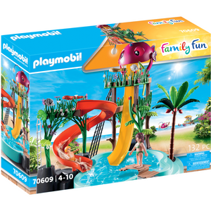 Playmobil - 70609 | Family Fun: Water Park with Slides