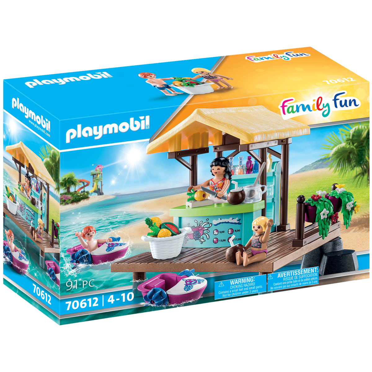 Playmobil - 70612 | Family Fun: Paddle Boat Rental – Castle Toys