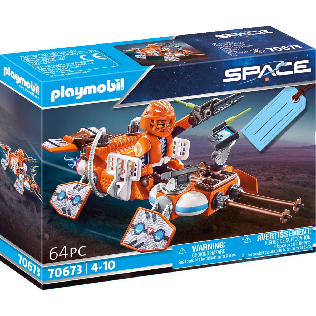 Playmobil - 70673 | Space: Space Ranger Gift Set – Castle Toys