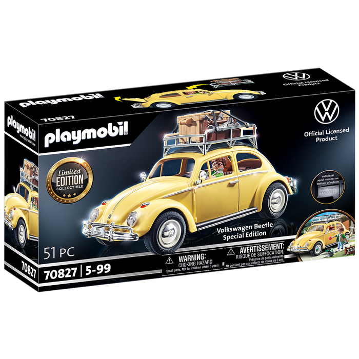 Playmobil - 70827 | Volkswagen: Beetle Limited Edition Collectible (Individual Serial Number)