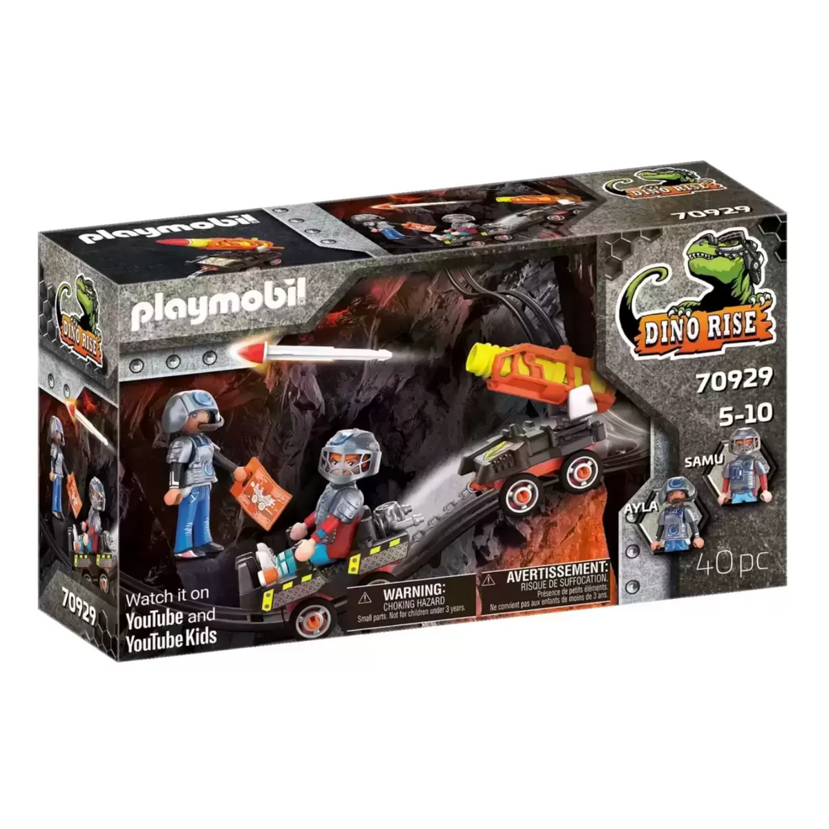 Playmobil - 70929 | Dino Rise: Dino Mine Missile – Castle Toys