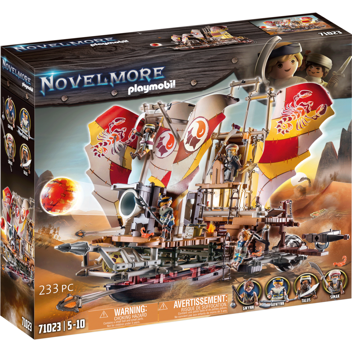 Playmobil 71023 Novelmore: Sal'ahari Sands Sand Stormer